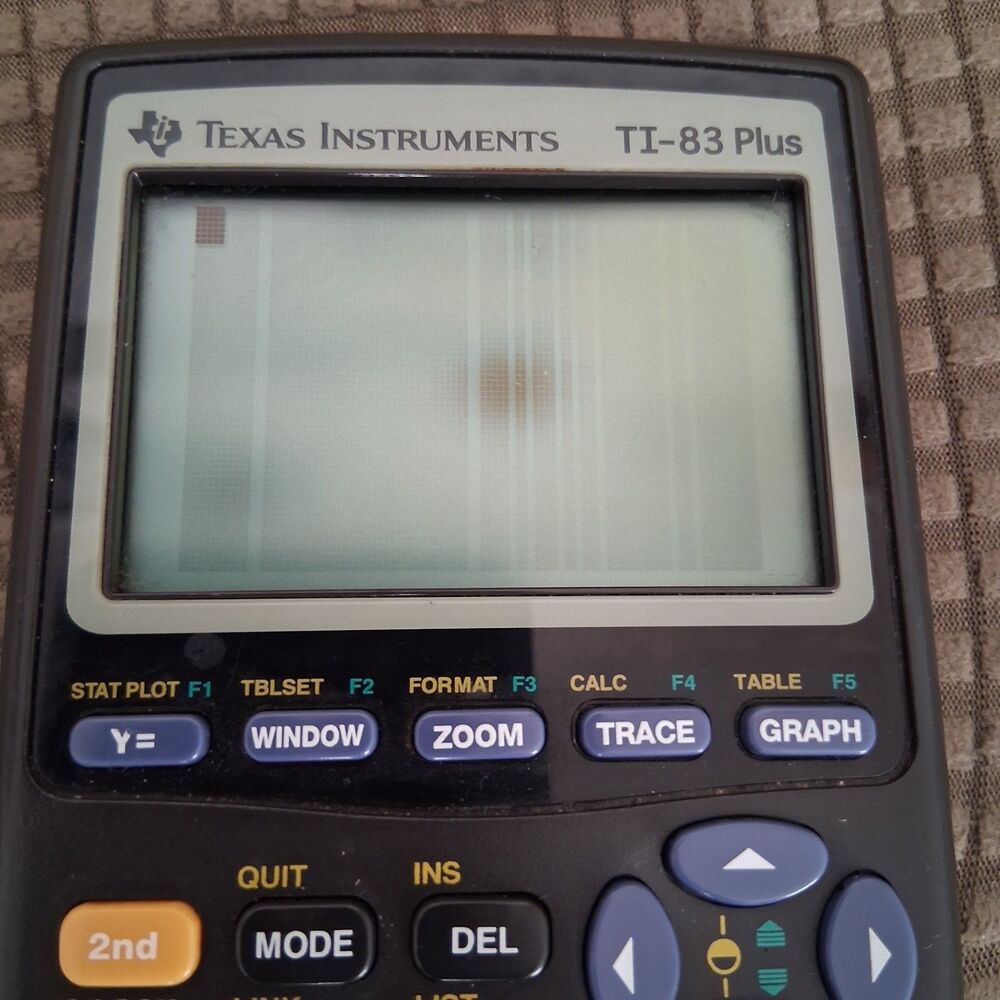 Texas Instruments TI-83 Plus Graphing Calculator + Cover Tested Read - Picture 5 of 5